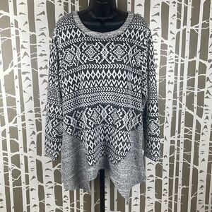 One World Charming Art Tunic Top XXL Snow